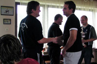 P�ed�v�n� cen zleva :  Ren� Farga�, Richard Kr�l