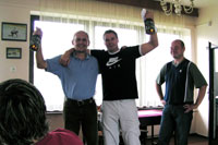 St��brn� zleva :  Jan Wolny, Richard Kr�l, Tom� Franek