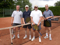 Drustva Autel a Rebuz zleva :  Jaroslav Kroliczek, Lumr Twardzik, Ivan Zboran, Pavel Bubk