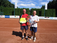 Finalist dvouhry 38 - 48 let zleva :  Milo Jadamus, Karel Kavulok