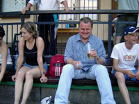 Turnaj pozorn� sleduje i starosta :  Igor Petrov