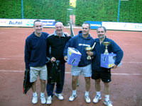 Finalist tyhry nad 79 let zleva :  Ladislav Vrtn, Jn imonovi, Jan Blank, Lubomr Figura