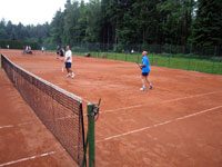 Drustvo D5 zleva :  Roman Huka, Ji Dohnal