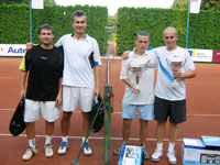 Finalist tyhry do 79 let zleva :  Jan Sagan, Vladislav Sagan, Mojk, Ji Maec