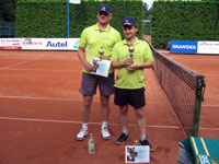 3.msto Sport Centrum Tinec zleva :  Milo Jadamus, Vclav Supk