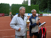 Finalist dvouhry  80 a vce let :  Radek Ban, Jan Tomis