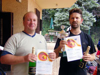 1.msto zleva :  Libor Farga, Richard Konderla