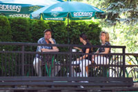 Prezident TC T�inec vlevo :  Ing. Ren� Farga�