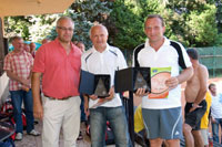 2.m�sto zleva :  Ji�� Pavl�k, Petr Ki�mer