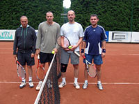 P�ed fin�lov�m utk�n�m zleva :  Ji�� Ma�ec, Richard Kr�l, Luk� Pietrosz, Robert Malyszek