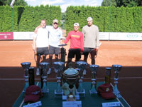 Finalist zleva :  Filip Grim, Daniel Klimek, Rostislav Martynek, Richard Krl