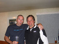 Vyhl�en� v�t�z� zleva :  Richard Kr�l, Ren� Farga�