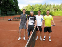 astnci boje o 3.msto :  Gajdzica Martin, Karel Gajdzica, Hynek Firla, Ivo Pitk