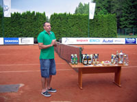 Zah�jen� turnaje :  Richard Kr�l