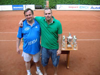 Organiz�tor s prezidentem :  Ren� Farga�, Richard Kr�l