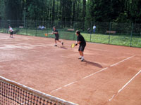 ��astn�ci turnaje zleva :  Jan Sagan, Vladislav Sagan