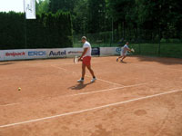 ��astn�ci turnaje zleva :  Igor Sabela, Milan Rusz