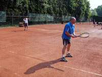 ��astn�ci turnaje zleva :  Roman Hu�ka, Ji�� Dohnal