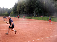 astnci turnaje zleva :  Bronislav Haltof, Vclav Walica