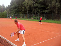 astnci turnaje zleva :  Daniel Klimek, Daniel Byrtus