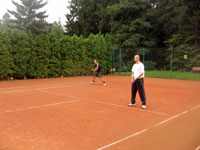 astnci turnaje zleva :  Igor Wilk, Luk Pietrosz