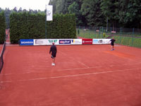 astnci turnaje zleva :  Tom Motyka, Daniel Dudys