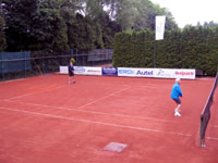 astnci turnaje zleva :  Bronislav Cienciala, Martin Polach
