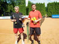 1.msto zleva :  Petr Sagan, Jan Sagan
