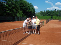 Semifinalist zleva :  Antonn Hoa, Petr Lanz, Petr Furka, Daniel Fojcik