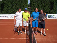 Boj o 3.msto zleva :  Milan Rusz, Daniel Klimek, Roman Sztula, Petr Tomiczek