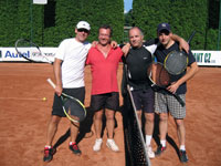 Finalist soute tchy zleva :  Tom Motyka, Pavel Nierostek, Ale Dobesch, Michal Niemiec