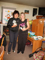 2.msto zleva :  Sylva Petrovov, Jana Fargaov