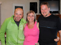 4.m�sto zleva :  Petr Ml�och, Ladislav Sikora