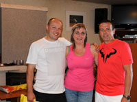 1.m�sto zleva :  Robert Barci, Stanislav Sosna