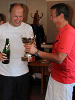 V�t�zov� turnaje zleva :  Robert Barci, Stanislav Sosna