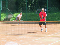 Foto z utkn zleva :  Roman Huka, Petr Sikora