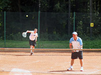 Foto z utkn zleva :  Martin Baanovsk, Miroslav ehounek
