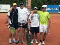 Finalist zleva :  Milo Jadamus, Bronislav Cienciala, Petr Lanz, Daniel Klimek