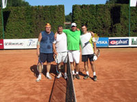 Finalist tchy zleva :  Jaromr Granen, Milan Rusz, Marin Sekerk, Bogdan Chromik