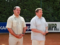 fov celn sprvy zleva :  plk. Mgr. Petr Skudrzyk, brig. gen. JUDr. Ing. Pavel Novotn
