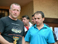 1.msto v souti tyher zleva :  Karel Kavulok, Martin Oszelda