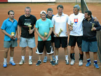 Medailist tyher zleva :  Martin Oszelda, Karel Kavulok, Lumr Holeksa, Zdenk Turo, Martin Baanovsk, Milan Lysek, Vladislav Sagan