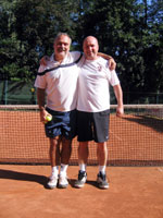 ��astn�ci tunaje zleva :  Roman Hu�ka, Ji�� Dohnal