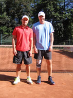 ��astn�ci tunaje zleva :  Rostislav Martynek, Richard Kr�l