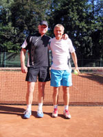 ��astn�ci tunaje zleva :  Milo� Jadams, Jan Jadamus