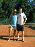 ��astn�ci tunaje zleva :  Robert Malyszek, Martin Ba�anovsk�