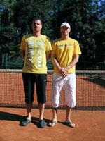 ��astn�ci tunaje zleva :  Roman Ganczarczyk, Robert Bury