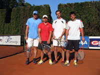 Finalist� zleva :  Richard Kr�l, Rostislav Martynek, Martin Gajdzica, Tom� Klus
