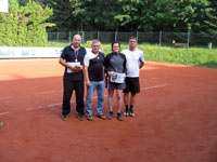 1.msto sout tchy zleva :  Milan a Klra Messerschmidtovi