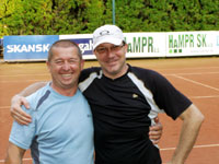 9.msto zleva :  Ale Wojnar, Petr Dorda